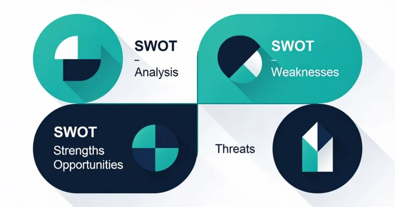 Analiza SWOT - ilustracja koncepcji