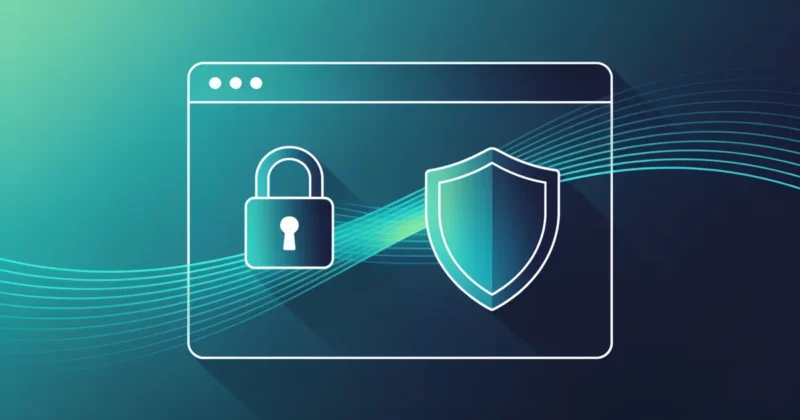 Certyfikat SSL - ilustracja koncepcji
