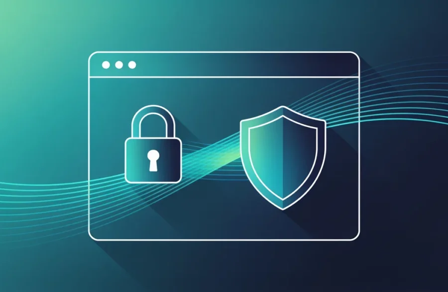 Certyfikat SSL - ilustracja koncepcji