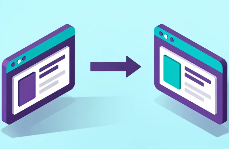 Backlink - ilustracja koncepcji