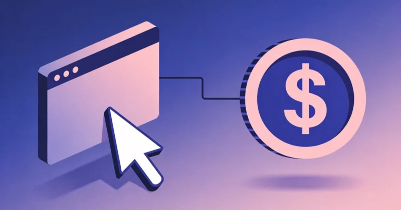 CPC (cost per click) - ilustracja koncepcji