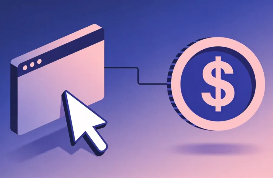 CPC (cost per click) - ilustracja koncepcji
