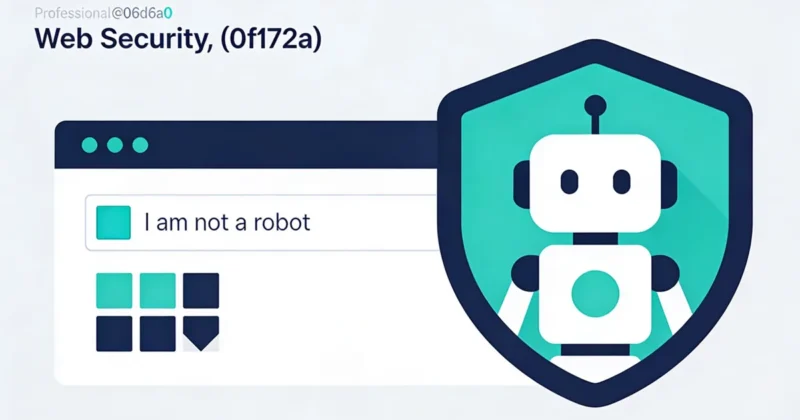 Weryfikacja CAPTCHA: pole nie jestem robotem i wybór obrazków