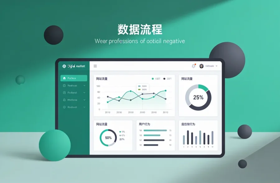 Google Analytics - ilustracja koncepcji