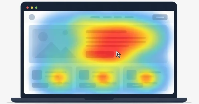 Heatmap, mapa ciepła na stronie internetowej