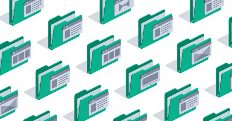 Katalog stron internetowych - ilustracja koncepcji