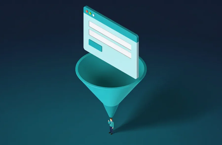 Lead sprzedażowy - ilustracja koncepcji