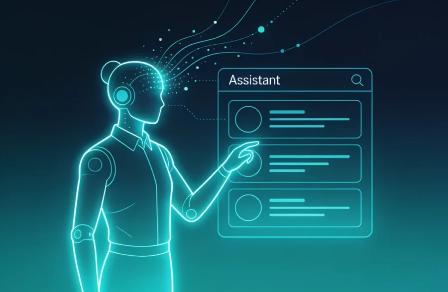 SGE (Search Generative Experience) - ilustracja koncepcji
