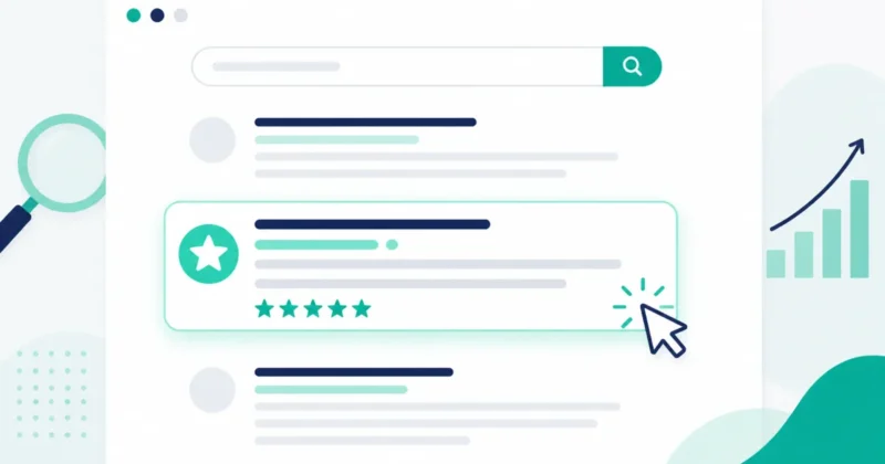 Snippet w wynikach Google: tytuł, adres i opis strony