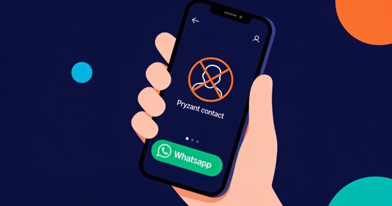 Blokowanie na WhatsApp