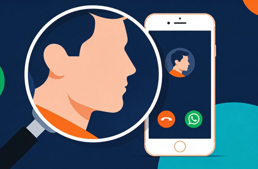 Znajdowanie kontaktu WhatsApp
