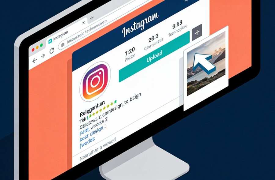 Dodawanie zdjęcia na Instagram z komputera