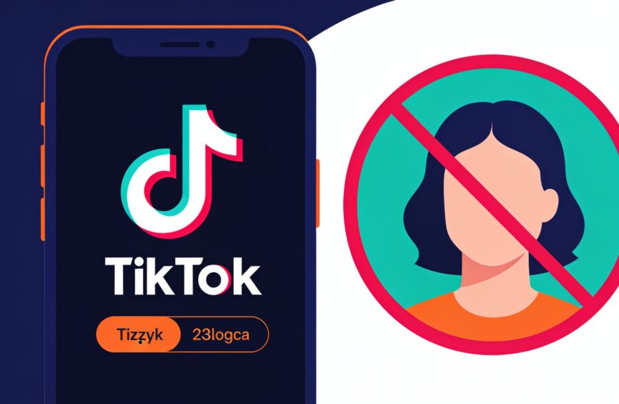 Blokowanie kogoś na TikToku
