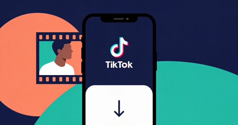 Pobieranie filmu z TikToka