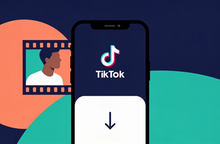 Pobieranie filmu z TikToka